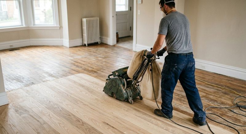 Ash Floor Refinishing in Overland Park, KS