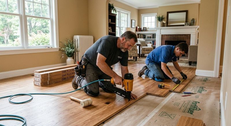 Hardwood Floor Installation in Fort Worth, TX