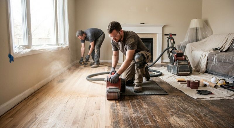Hardwood Floor Renovation in Austin, TX