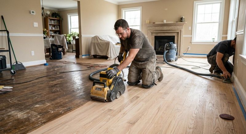 Hardwood Floor Renovation in Fort Worth, TX