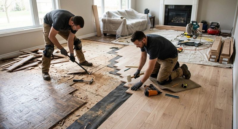 Hardwood Replacement in Manassas, VA