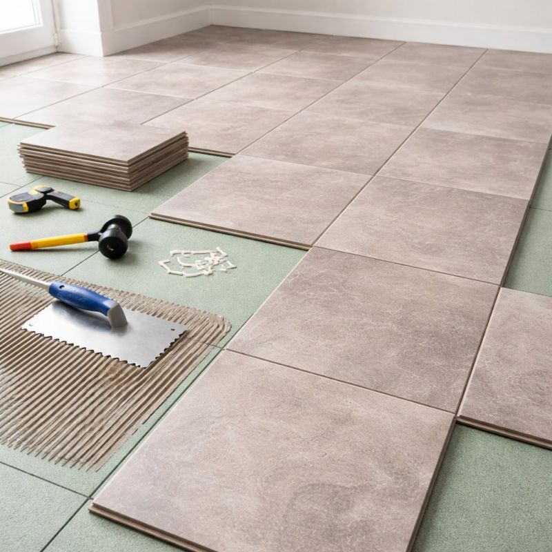 Laminate Tile Installation in Sacramento, CA