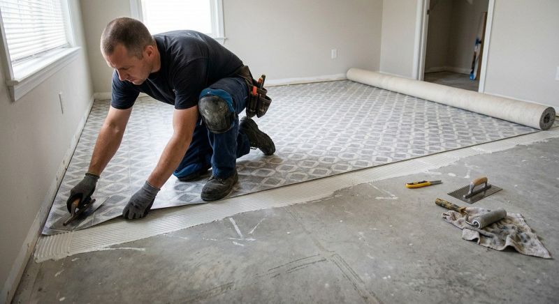 Sheet Flooring Installation in San Antonio, TX