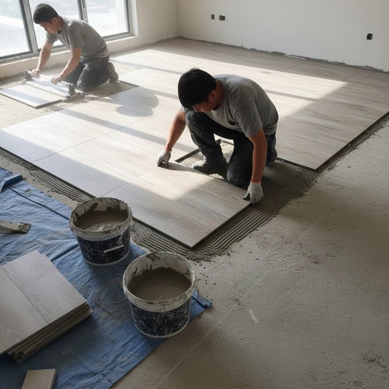Tile Floor Replacement in Alexandria, VA