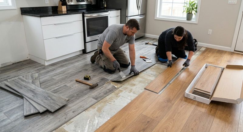 Vinyl Floor Replacement in Arvada, CO