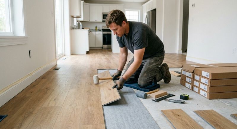 Vinyl Plank Floor Installation in Boulder, CO