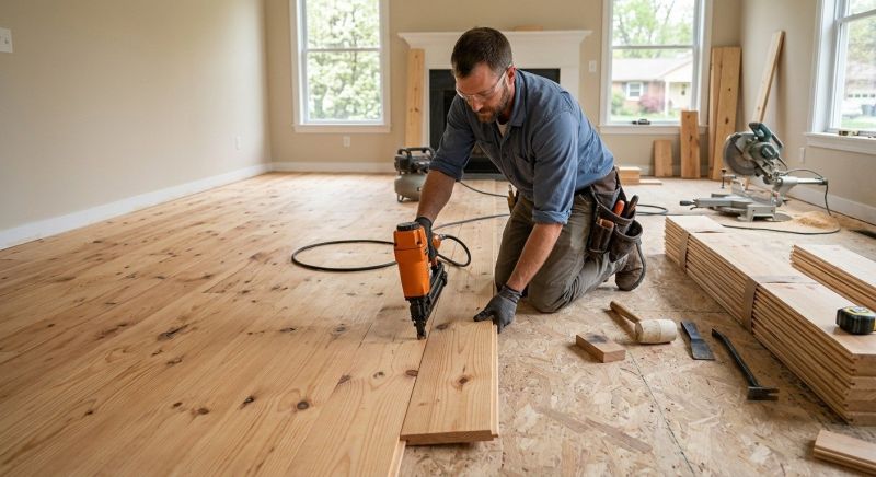 Wood Flooring Installation in Manassas, VA