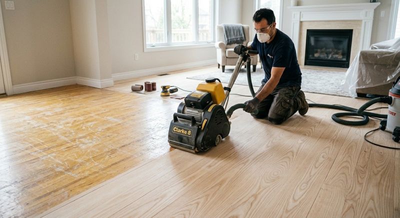Ash Floor Refinishing in Kansas City, KS