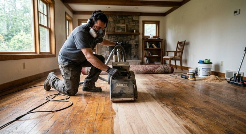 Ash Floor Refinishing in Kansas City, KS
