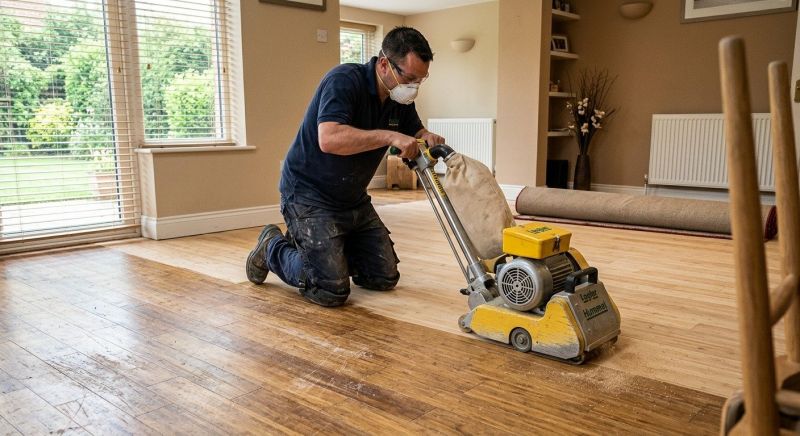 Bamboo Floor Refinishing in Alpharetta, GA