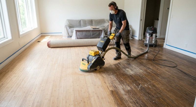 Bamboo Floor Refinishing in Olathe, KS