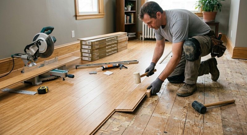 Bamboo Flooring Installation in Manassas, VA