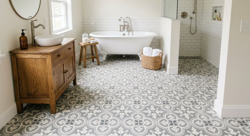 Bathroom Flooring Installation in Longmont, CO