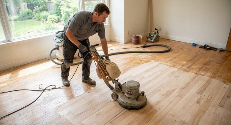 Birch Floor Refinishing in Overland Park, KS
