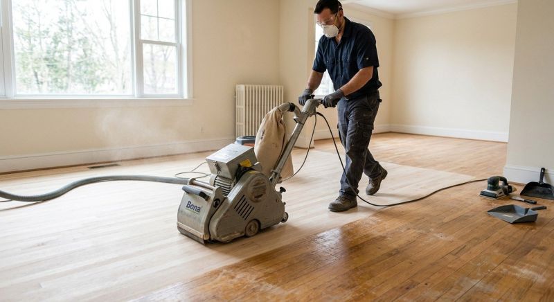Birch Floor Refinishing in Kansas City, KS