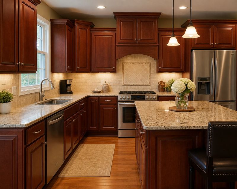 Cherry Cabinet Remodeling in Cincinnati, OH