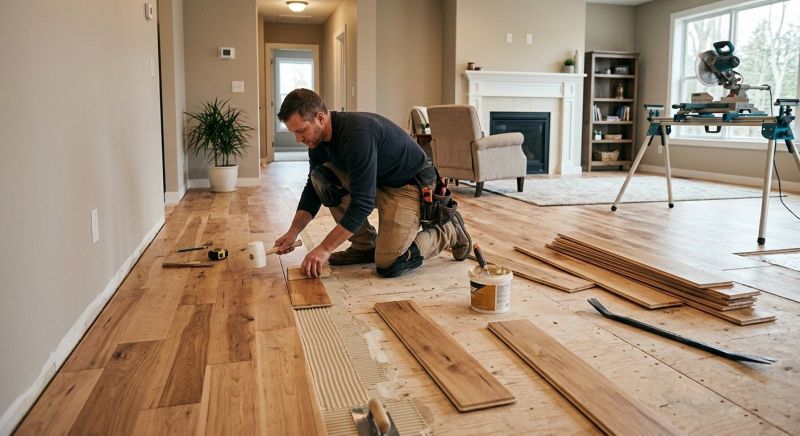 Engineered Wood Installation in Roseville, CA