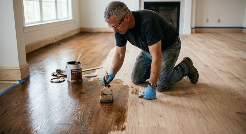 Floor Staining Service in Olathe, KS