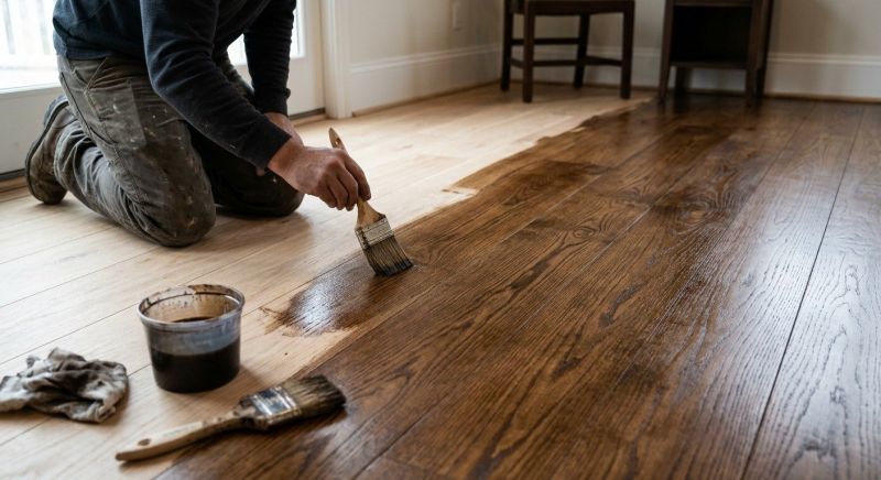Floor Staining Service in Olathe, KS