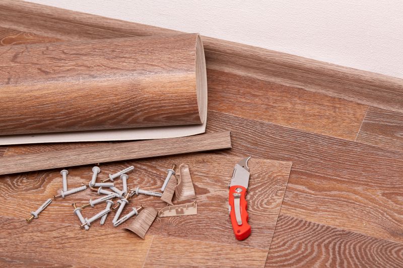 Vinyl Wood Floor Repair detail