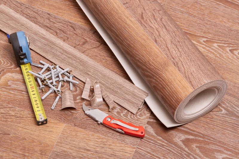 Vinyl Wood Floor Repair detail
