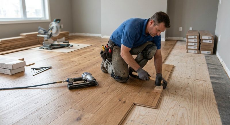 Hardwood Floor Installation in Fort Worth, TX