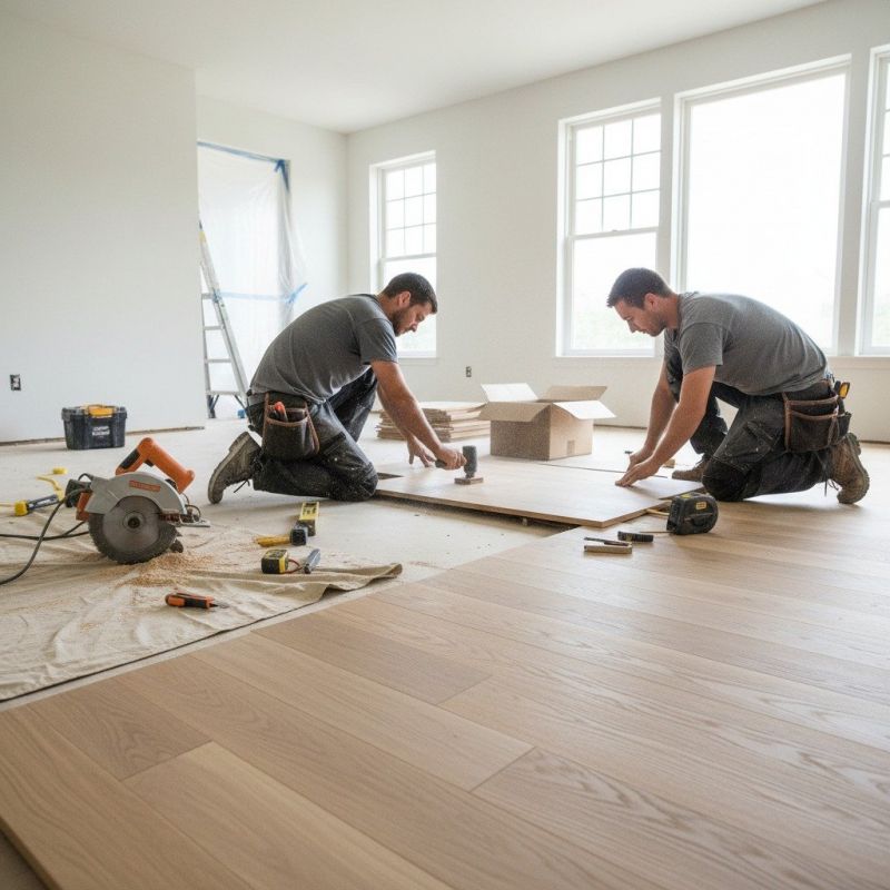 Hardwood Floor Installation