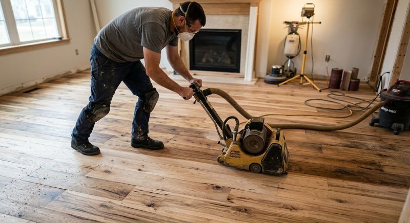Hickory Floor Refinishing in Kansas City, KS