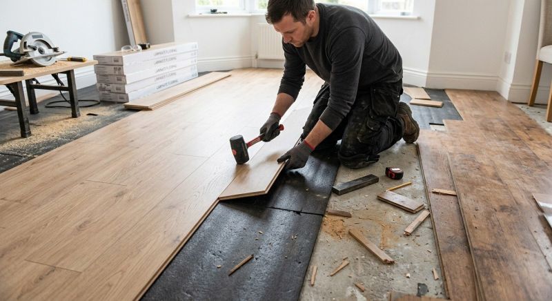 Laminate Floor Replacement in Roseville, CA
