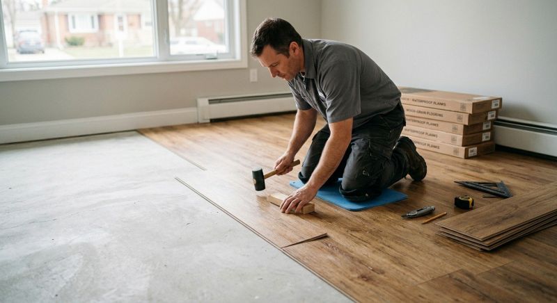 Linoleum Flooring Replacement in Manassas, VA