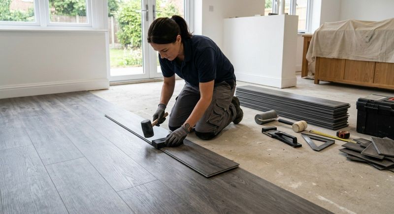 Luxury Vinyl Tile Installation in Fort Worth, TX