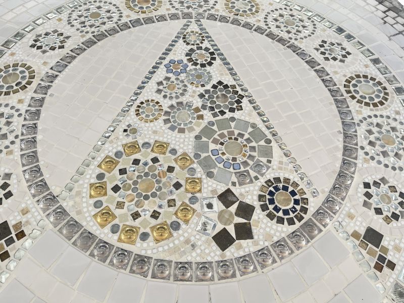 Mosaic Tile Floor Installation in Loudoun County, VA