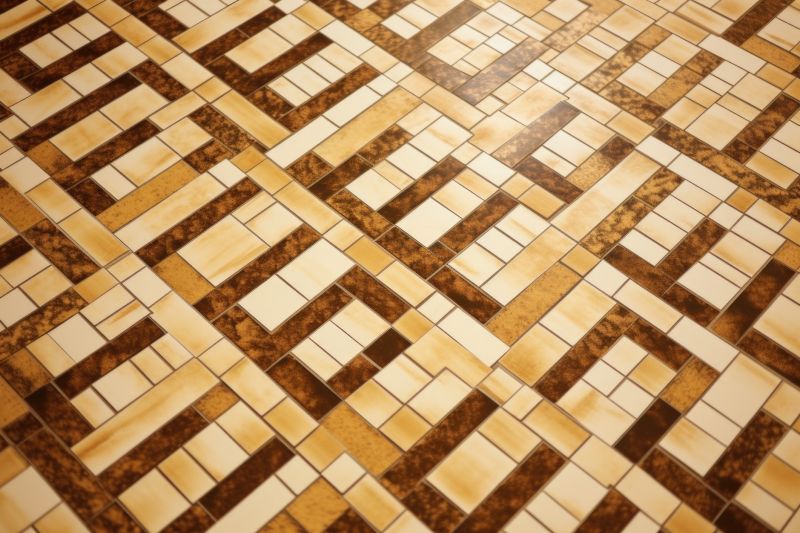 Mosaic Tile Floor Installation in Loudoun County, VA