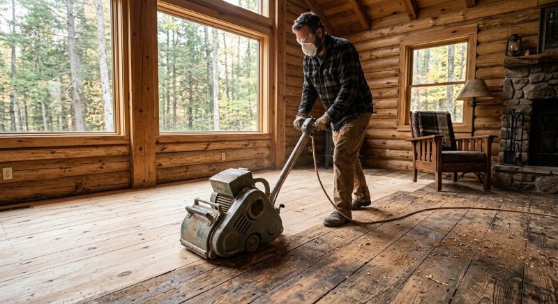 Oak Floor Refinishing in Olathe, KS