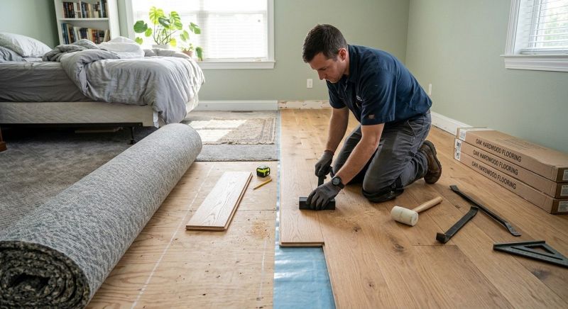 Oak Floor Replacement in San Antonio, TX