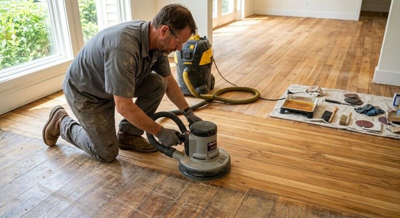 Parquet Floor Refinishing in Alpharetta, GA