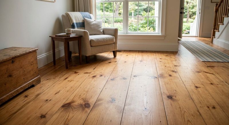 Pine Floor Installation in San Antonio, TX