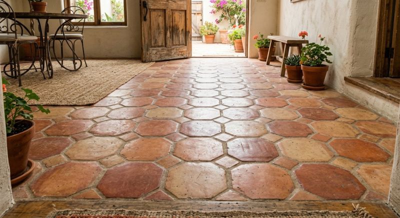 Saltillo Tile Replacement in Fredericksburg, VA