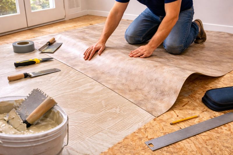 Sheet Flooring Installation in San Antonio, TX