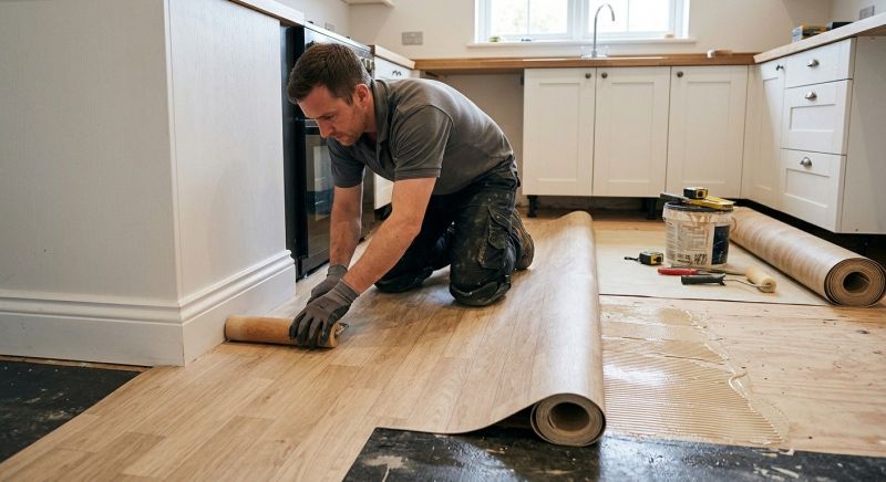 Sheet Linoleum Installation in Phoenix, AZ