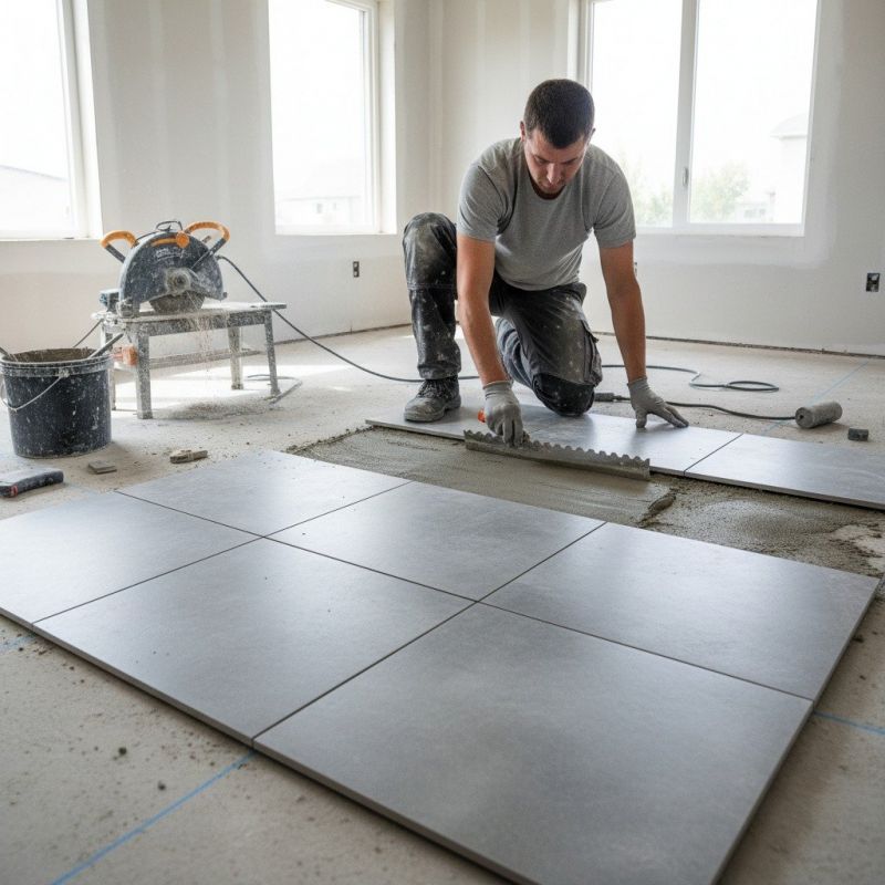 Slate Tile Floor Installation in Annapolis, MD