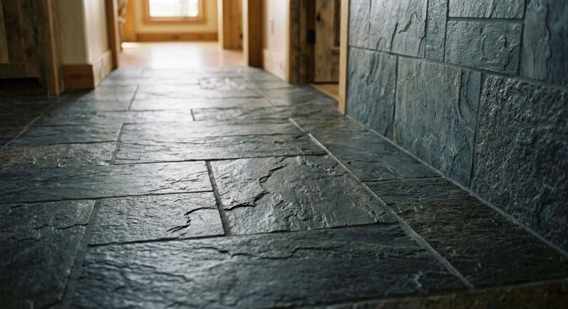 Slate Tile Floor Installation in Frederick, MD