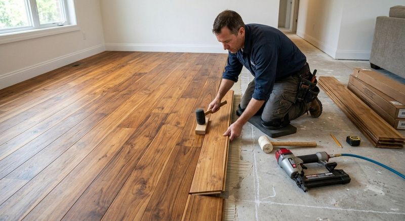 Teak Flooring Installation in Austin, TX