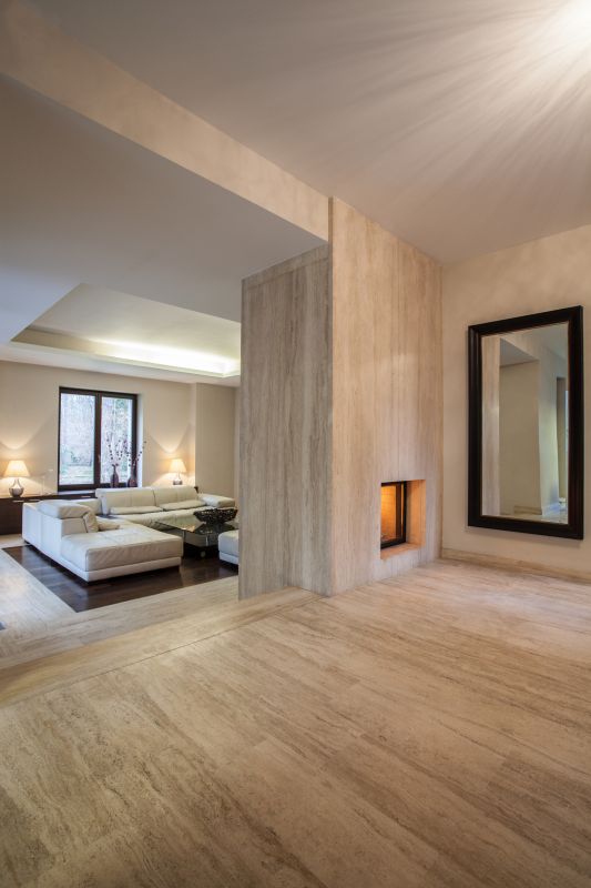 Travertine Floor Installation in Alexandria, VA