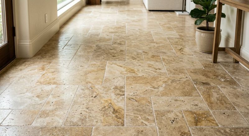 Travertine Floor Installation in Baltimore, MD
