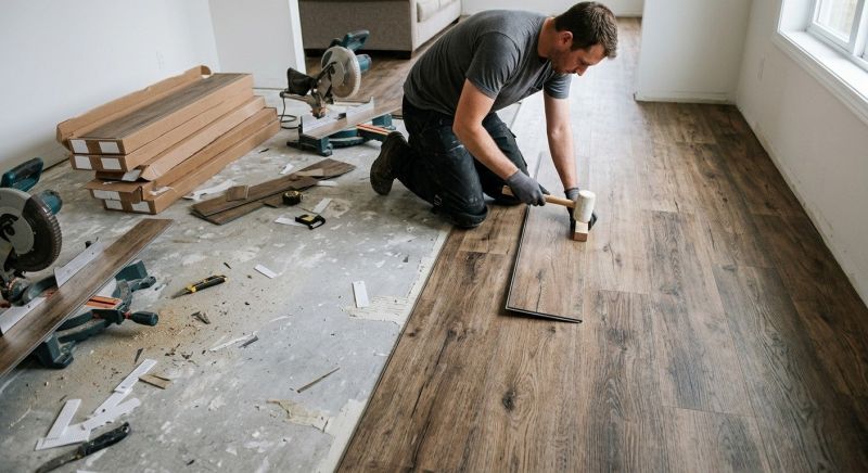 Vinyl Plank Floor Installation in Austin, TX