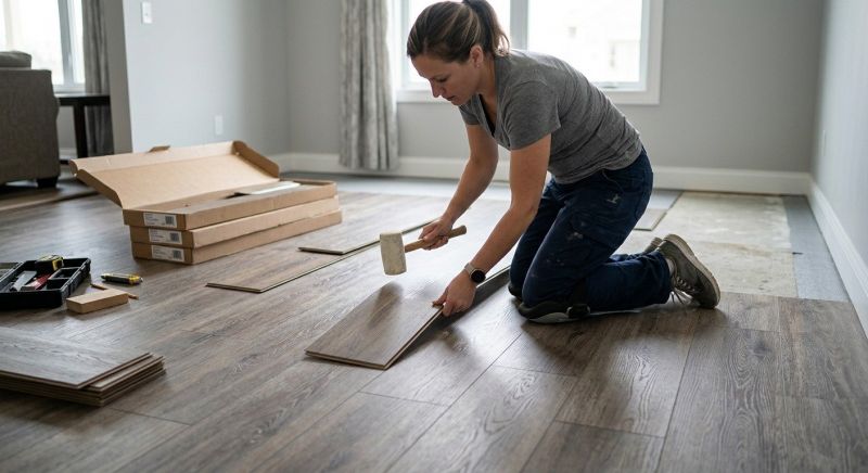 Vinyl Plank Floor Installation in Austin, TX