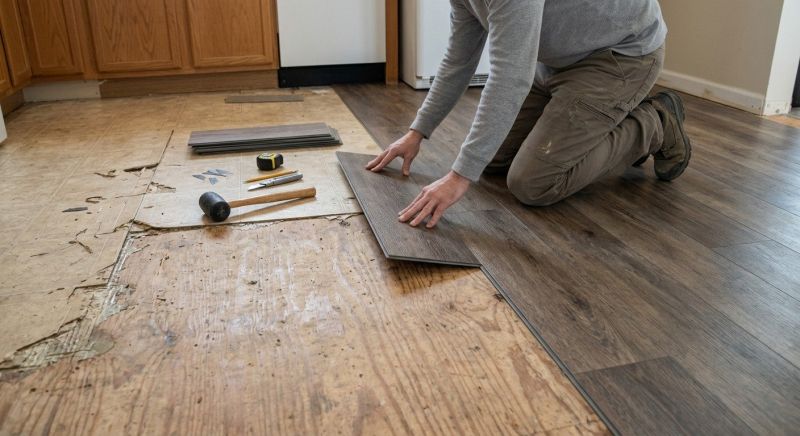Vinyl Tile Replacement in Boulder, CO
