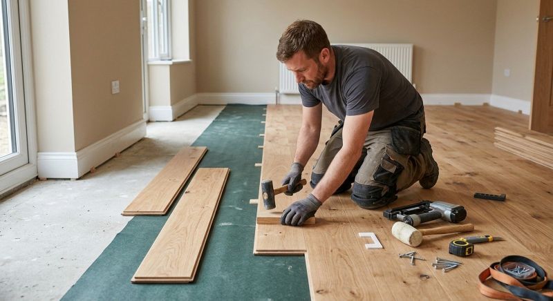 Walnut Flooring Installation in Austin, TX