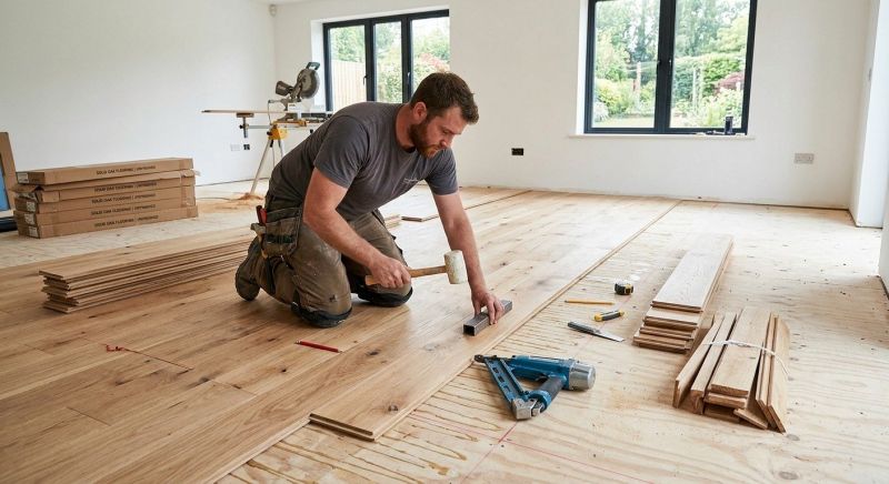 White Oak Floor Installation in Phoenix, AZ